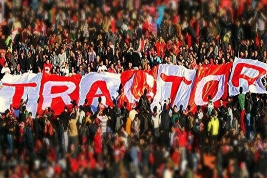 قهرمانی تراکتور بازی از سکوها آغاز شده است