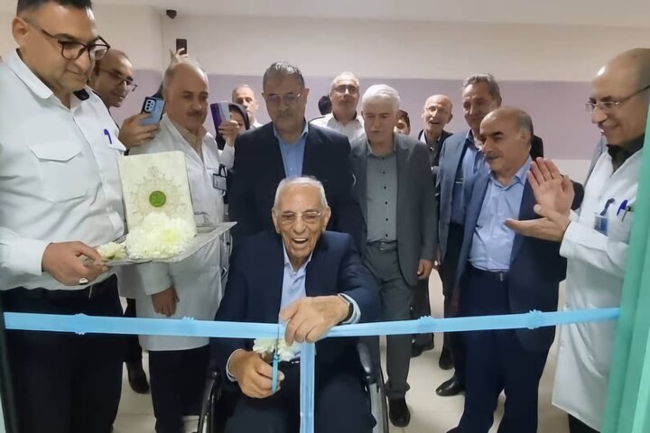 افتتاح بخش جدید مراقبتهای ویژه کودکان در بیمارستان مردانی آذر تبریز افتتاح بخش جدید مراقبتهای ویژه کودکان در بیمارستان مردانی آذر تبریز