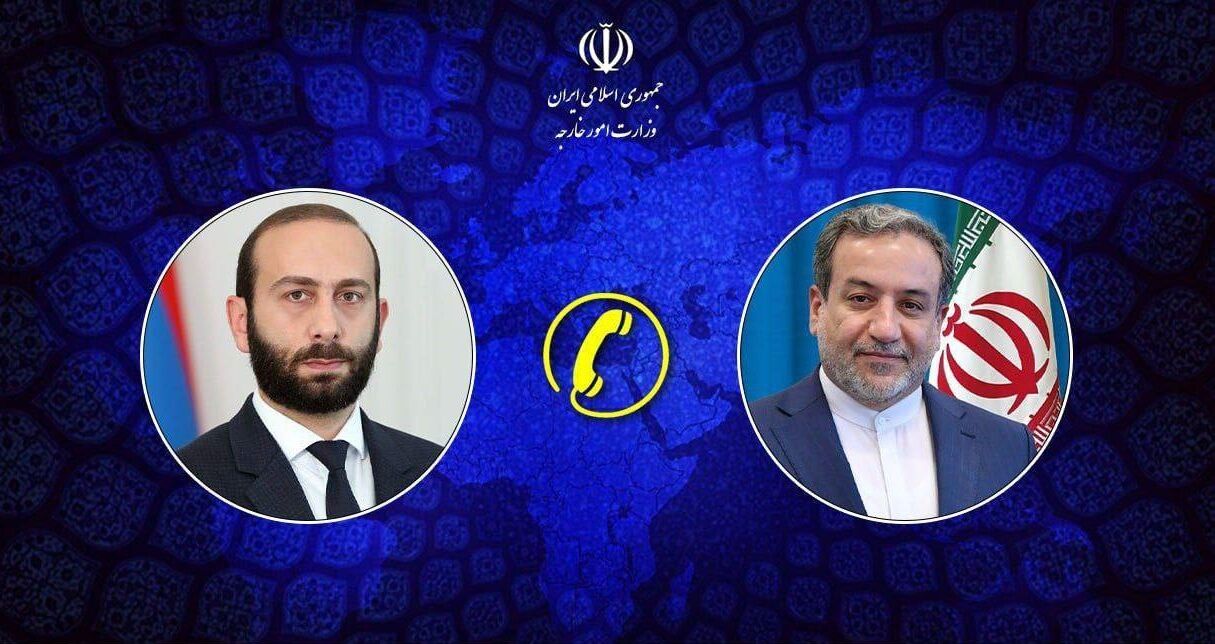 گفتوگوی تلفنی وزرای امور خارجه جمهوری اسلامی ایران و ارمنستان؛ عراقچی: ایران حق خود را جهت شناسایی متجاوز و پرداخت خسارت پیگیری میکند گفتوگوی تلفنی وزرای امور خارجه جمهوری اسلامی ایران و ارمنستان؛ عراقچی: ایران حق خود را جهت شناسایی متجاوز و پرداخت خسارت پیگیری میکند