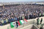 سنگ تمام مردم آذرشهر در تشییع شهدای جنگ رمضان سنگ تمام مردم آذرشهر در تشییع شهدای جنگ رمضان